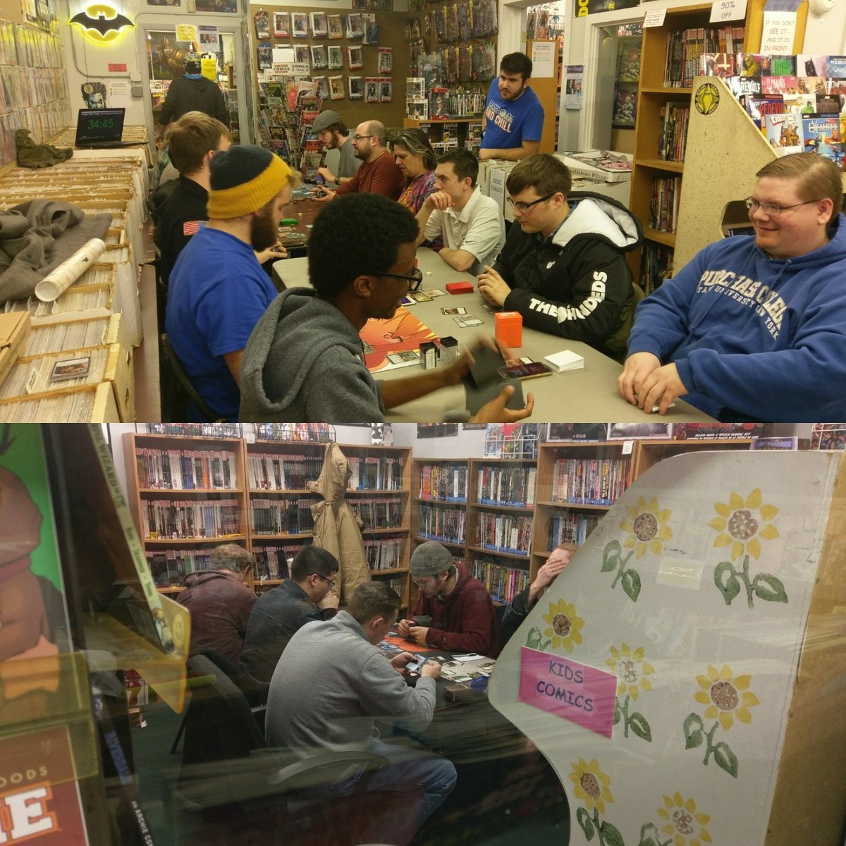 OC_Comics_Games's tweet photo. Amazing turnout for our #FNM #DraftTournamnet tonight. Big shout out and thank you to all of our players.
And don't forget everyone #ShopLocal #ShopSmall #SmallBiz
#MagicTheGathering #MTGRIX #RivalsOfIxalan #WizardsOfTheCoast @wizards_magic @Wizards #FridayNightMagic https://t.co/bOQvMDzWGM