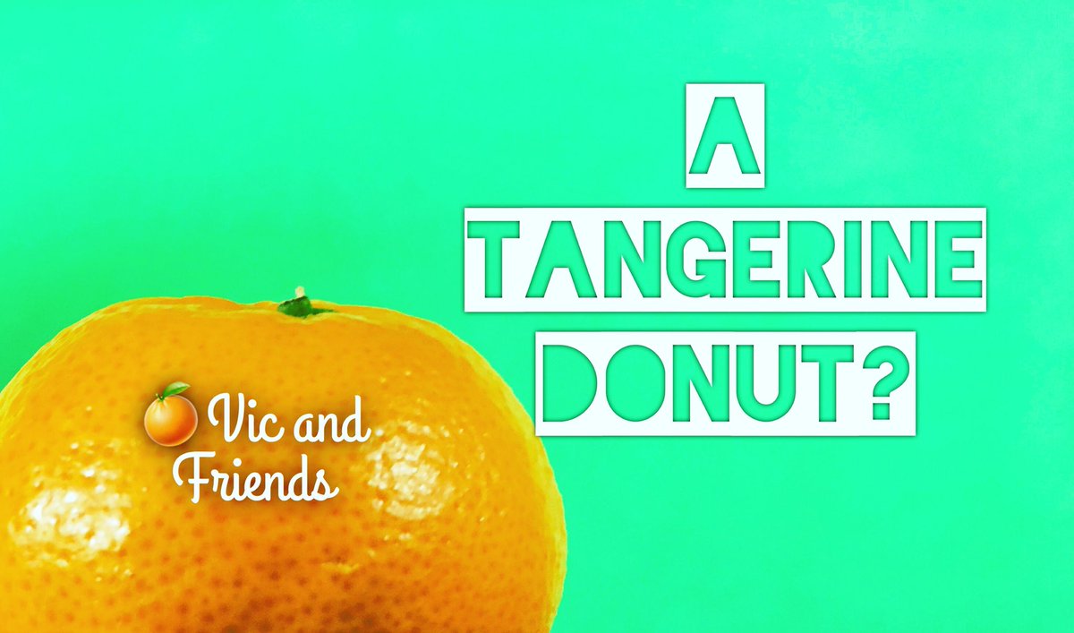 1vicandfriends's tweet photo. Have you had a tangerine #donut?🍩They must be good if #Vic included them in his rap🎵Download your copy of Yeah Donuts today🍩Available on #iTunes, #GooglePlay #AmazonMusic, #Spotify and #Tidal📻#VicandFriends #YeahDonuts #puppets #kids #YouTube #donut #plush #kindiemusic #rap https://t.co/njW5WhKsGk