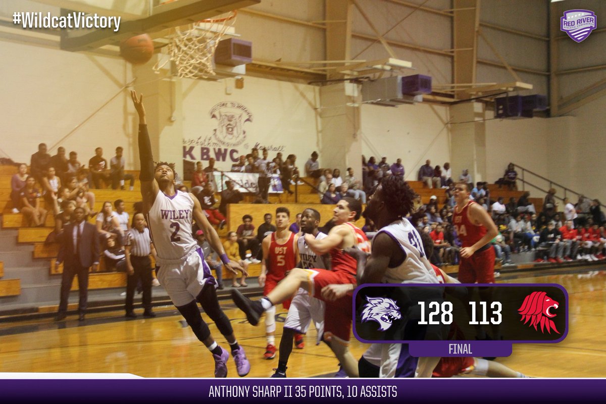 Joshua Hamilton sets the school record for most 3-pointers in a game. Wildcats have their highest point total of the season in a victory over <a href="/USTAthletics/">UST Athletics</a>!!! #WildcatVictory #Wiley_RYS18