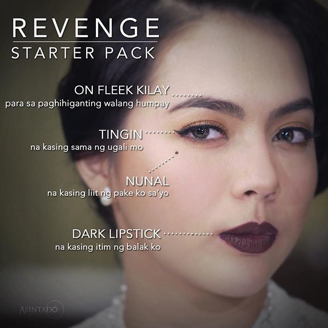 cornerstone_ofc's tweet photo. Revenge Starter Pack 🖤
#Asintado, weekdays pagkatapos ng It’s Showtime. @montesjulia08 #JuliaMontes #CornerstoneArtists https://t.co/NYLzL62h1Q https://t.co/sroXsBc25v