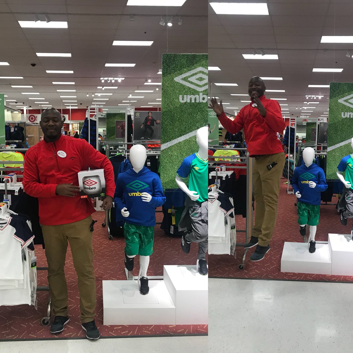 As a former D1 soccer athlete at <a href="/RutgersU/">Rutgers University</a>, I’m super excited about the <a href="/umbro/">Umbro</a> launch and <a href="/Target/">Target</a> commitment to youth soccer.