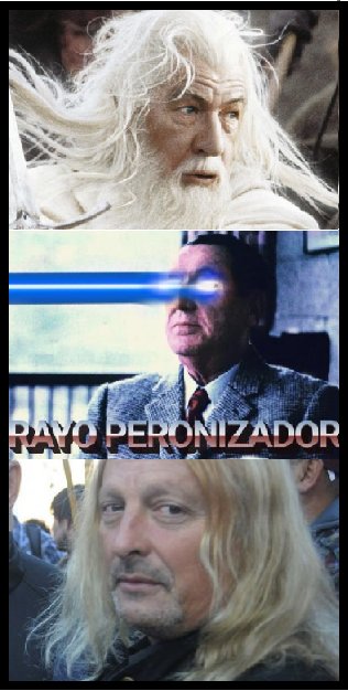 #RayoPeronizador