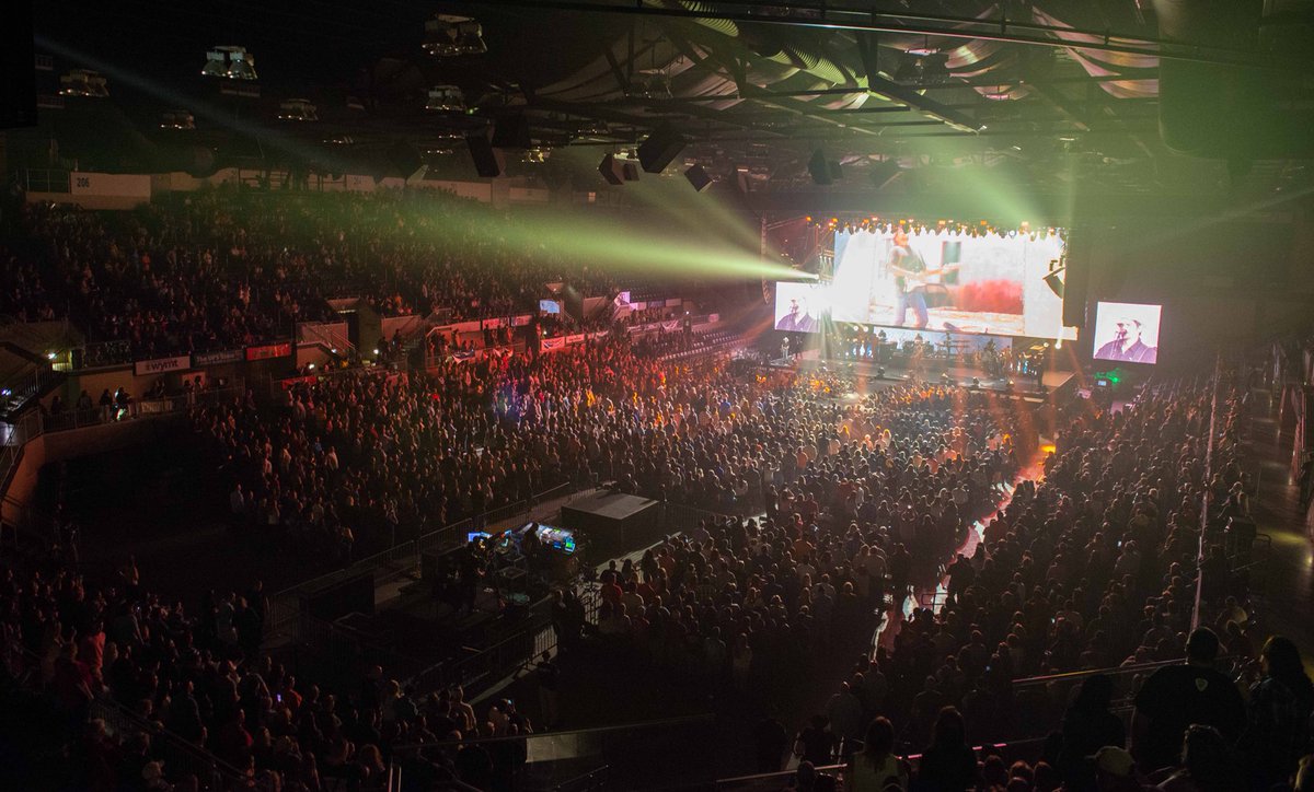 We’re in Hatfield and McCoy territory tonight. Thank you Pikeville! #WeekendWarriorTour