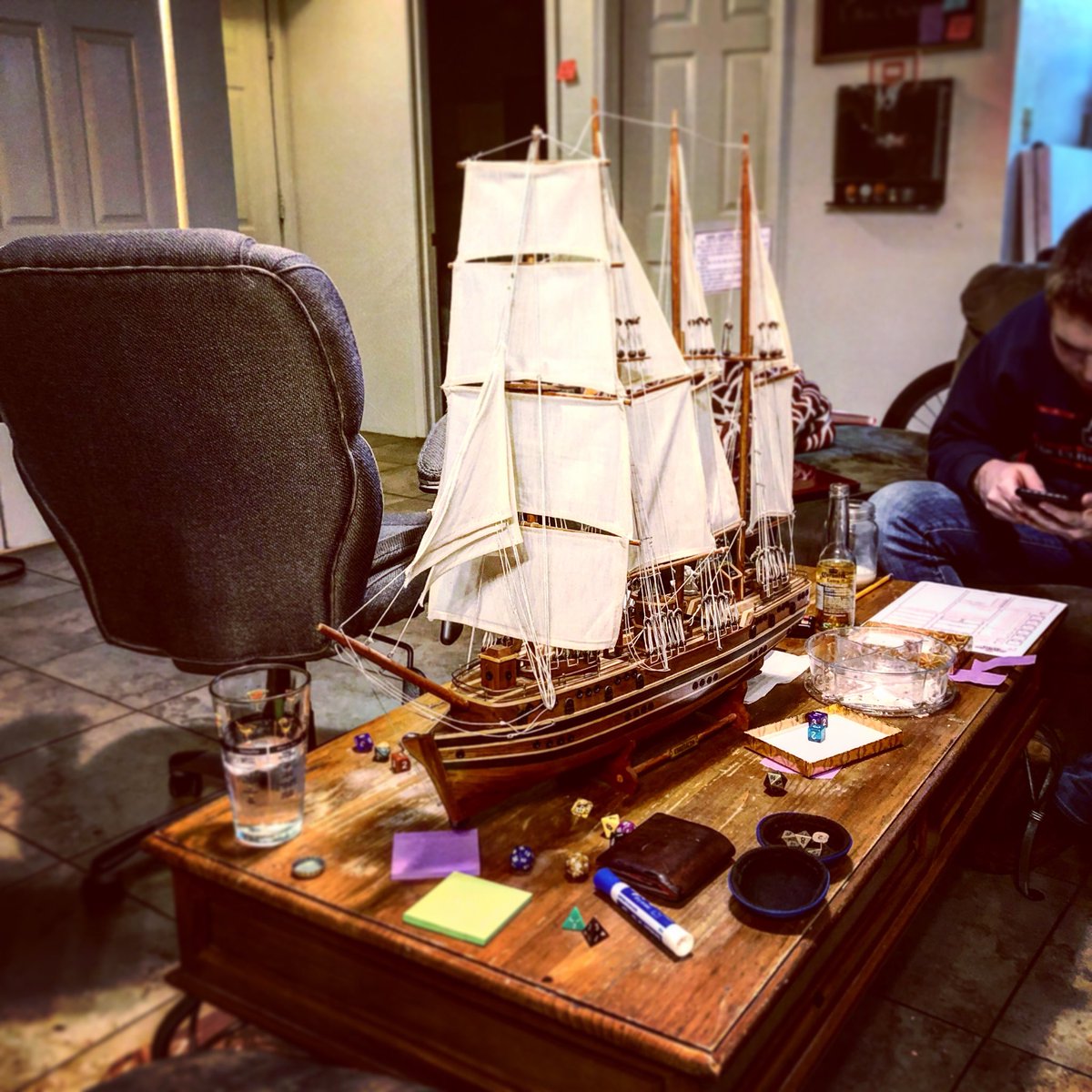 LACAPodcast's tweet photo. Four men. One boat.
#FridayFeeling #dnd5e https://t.co/PUNpYb5hKz