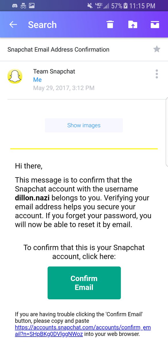 Bigwillydilly Snapchatsupport Uhh I Don T Know The Email Associated With My Account But Awile Back I Sent An Confirmation Email To My Email And I Have A Ss Also I