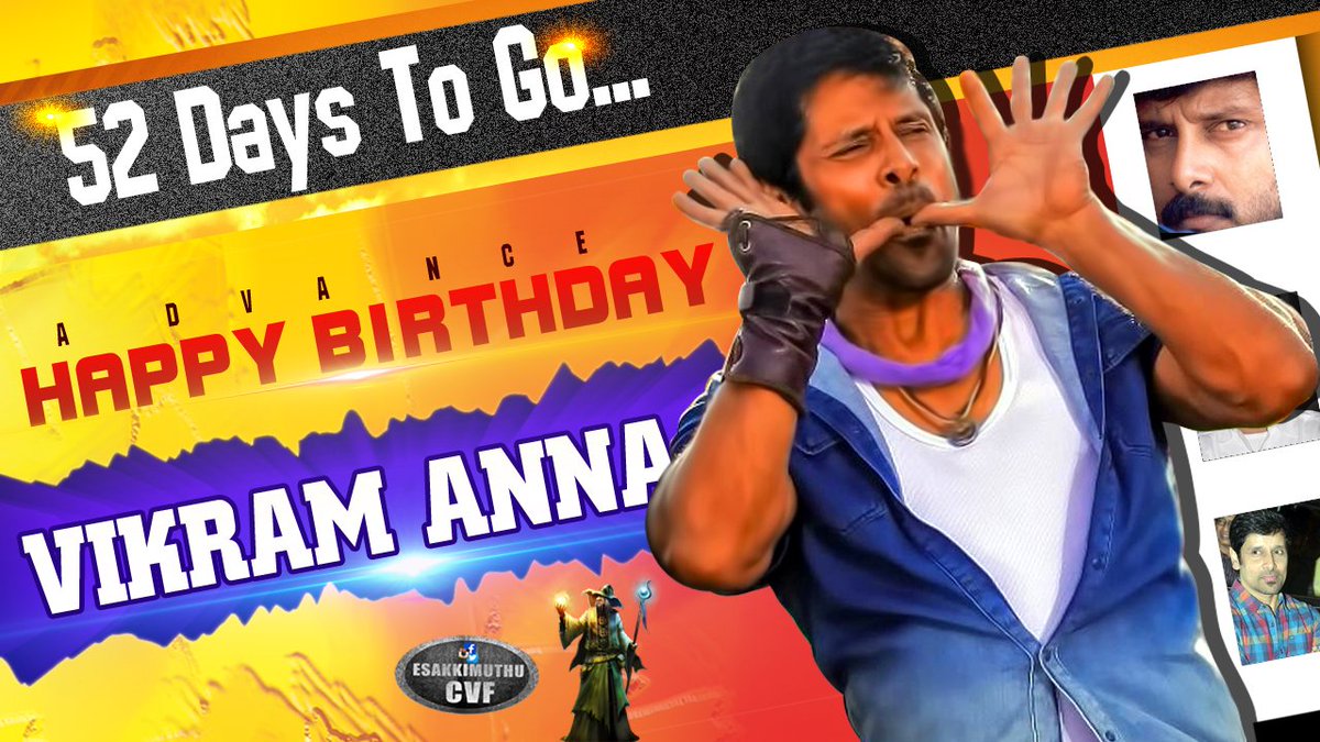 CvfKutty's tweet image. only #52days to go...............
#chiyaanday
#april17
#advanceHBD #chiyaananna