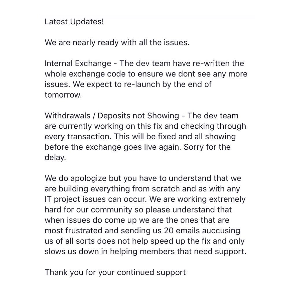 ThorncoinCom's tweet photo. Latest Updates! https://t.co/SNTRn2Bgu7
