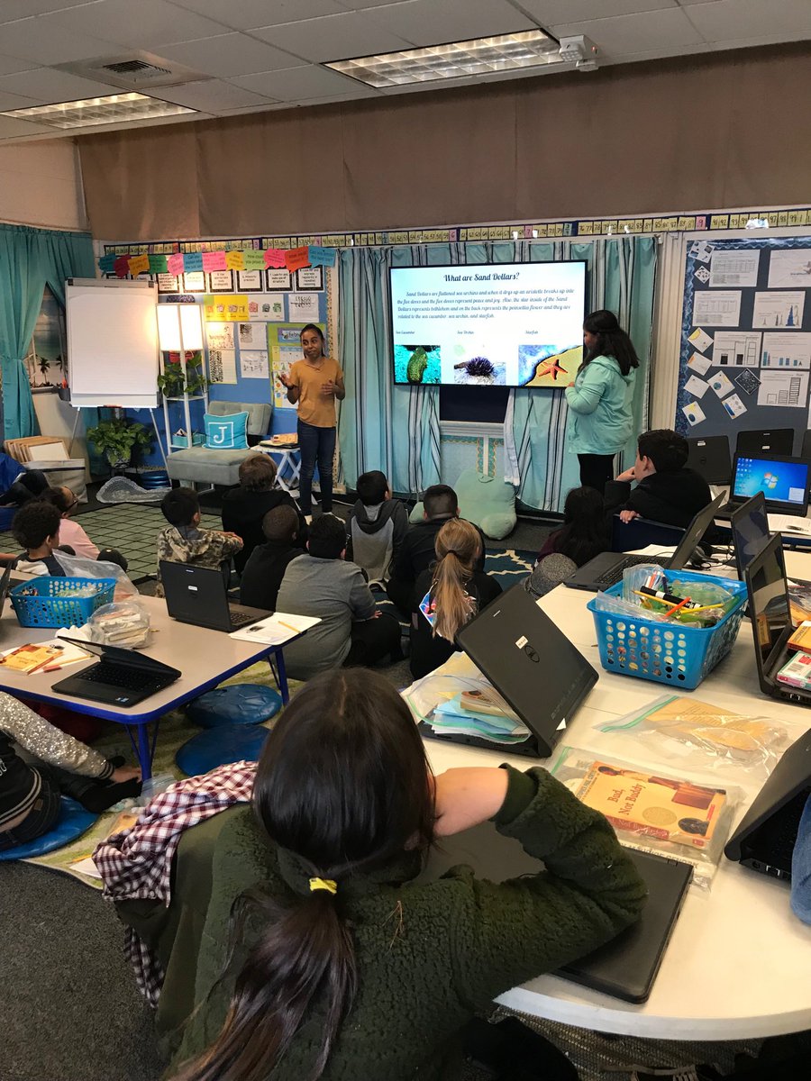 Student presentations in Ms. Jimenez’s class. Awesome job!!!! #msjimenezrocks