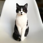 なぜこんなところに猫が？羊毛フェルト作品のクオリティw