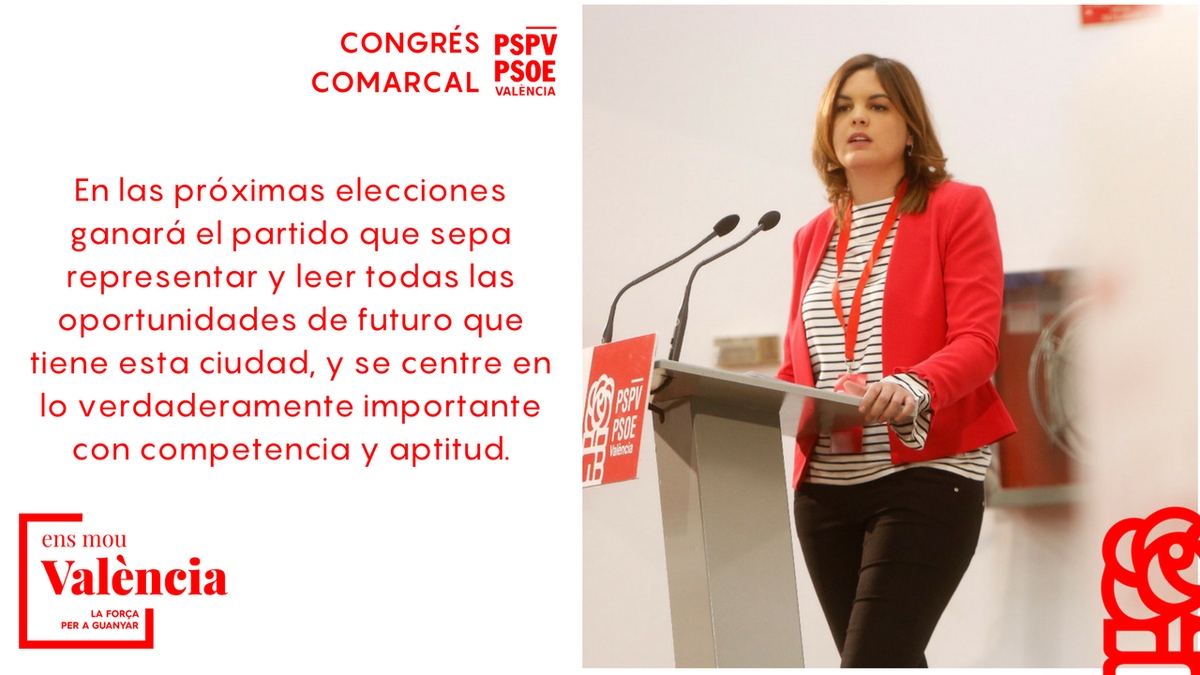 SanGomezLopez's tweet photo. 🌹  Esta ciudad, sus personas, merecen que todos hablemos de futuro. Ganará el futuro de València quien represente liderazgo, ganas, empuje y fuerza. Y por eso sé que el futuro lo ganará el partido socialista. #EnsMouValència https://t.co/stnLI0L3Oi