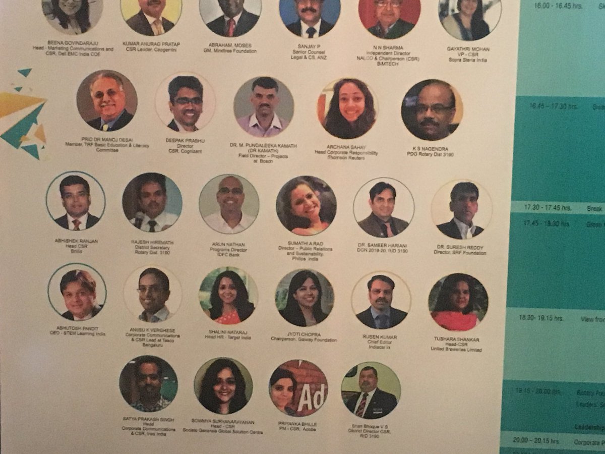 shalininatraj's tweet photo. #rotary3190CSR event organised to bring corporates, rotary and NGOs together to make a difference ! Great job! It was a great experience to speak at the event. https://t.co/zDDSFjZBaK
