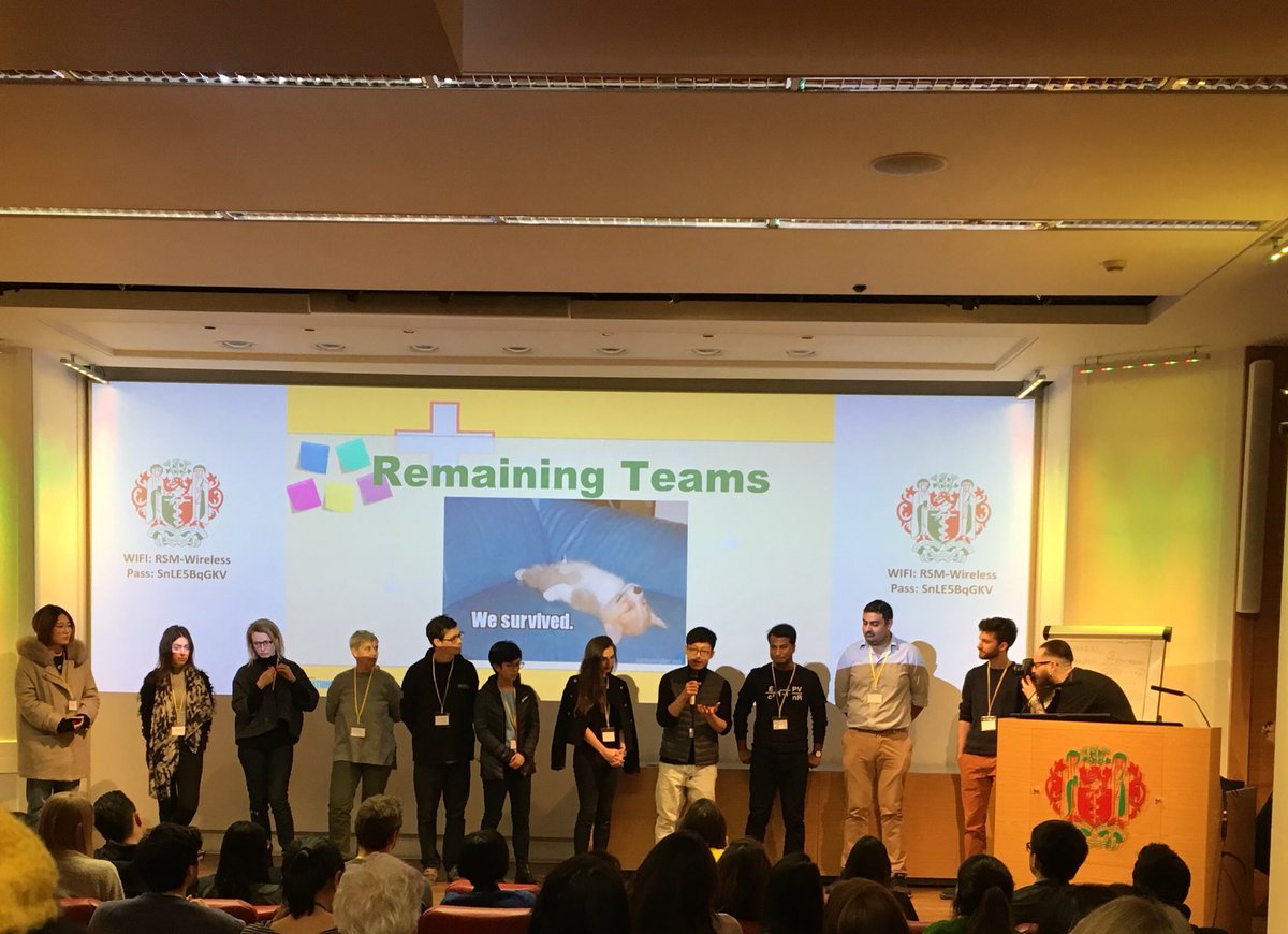 Last night our <a href="/DesignJam2018/">InnovationRCA Design Jam</a> ‘jammers’ voted for 11 ideas which they will be working on today &amp; tomorrow