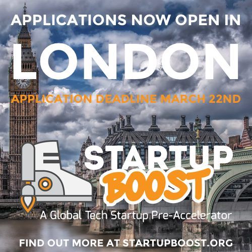 We're back for 2018! Applications are now open for our Spring <a href="/Startupboostldn/">Startupboost London</a>  #preaccelerator program! Start your application here: buff.ly/2EZ3X4C