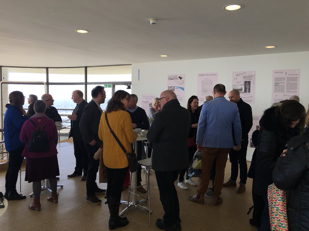 Members &amp; Patrons’ exclusive #brunch in the Rooftop Foyer before the opening of our new exhibition in the Ground Floor Gallery. #BePartOfOurStory #Bexhill