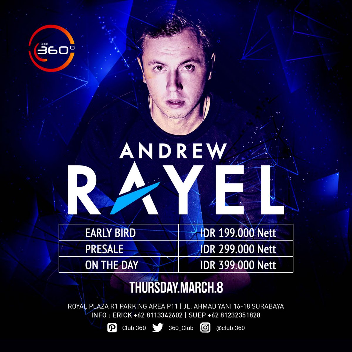360_Club's tweet image. THURSDAY, MARCH 8th 2018
@Andrew_Rayel