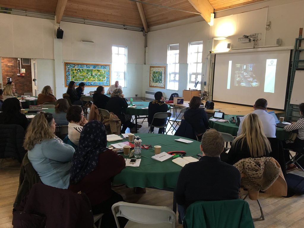 teacherhead's tweet image. Lovely to be doing #JustGreatTeaching again with @RossMcGill at @kgreen_brent