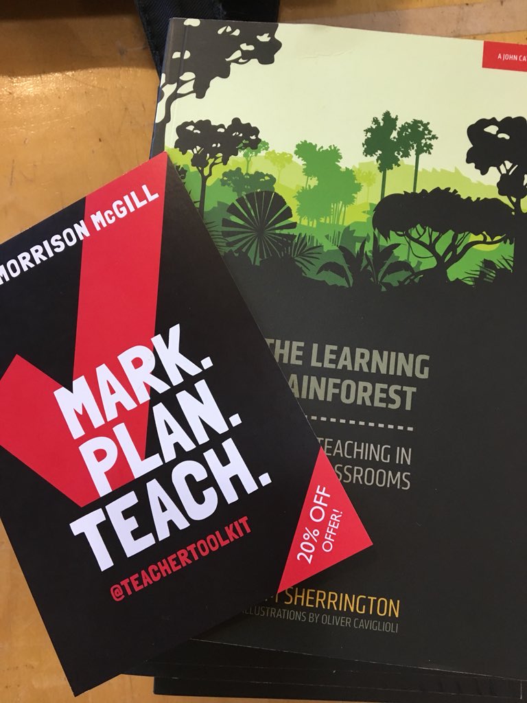 teacherhead's tweet image. Lovely to be doing #JustGreatTeaching again with @RossMcGill at @kgreen_brent