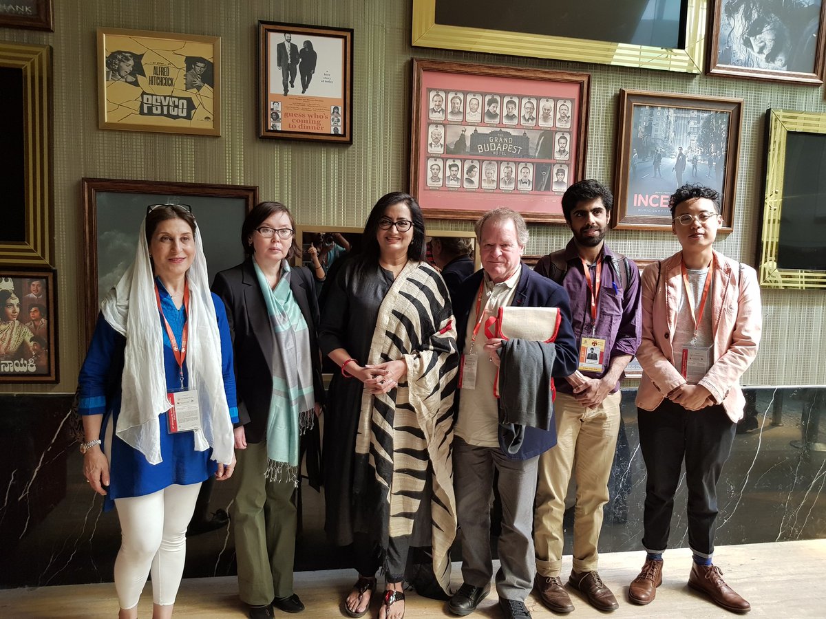sumalathaA's tweet photo. Privileged to be a part of the jury alongside #OscarAward winning producer #MarcBaschet of #NoMansLand and other globally eminent movie personalities for #BIFFES 10th edition
Looking forward to the  exciting movies lined up ,the bengaluru movie buffs,pls dont miss this oprtnty https://t.co/8gcvVg7sQ2