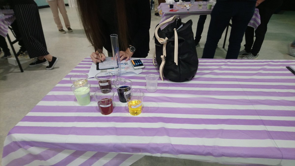 AUDengineering's tweet image. Which team will get the density tower right in time #EngineeringFair @AUDubai