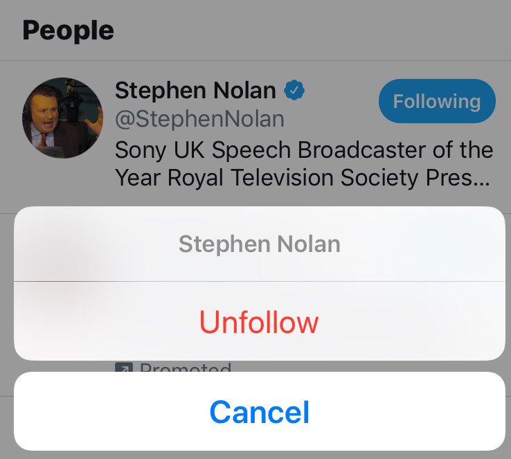 PoliticoUlster's tweet photo. #BoycottNolan #UnfollowNolan #SwitchOffNolan https://t.co/xllNeSfuFO