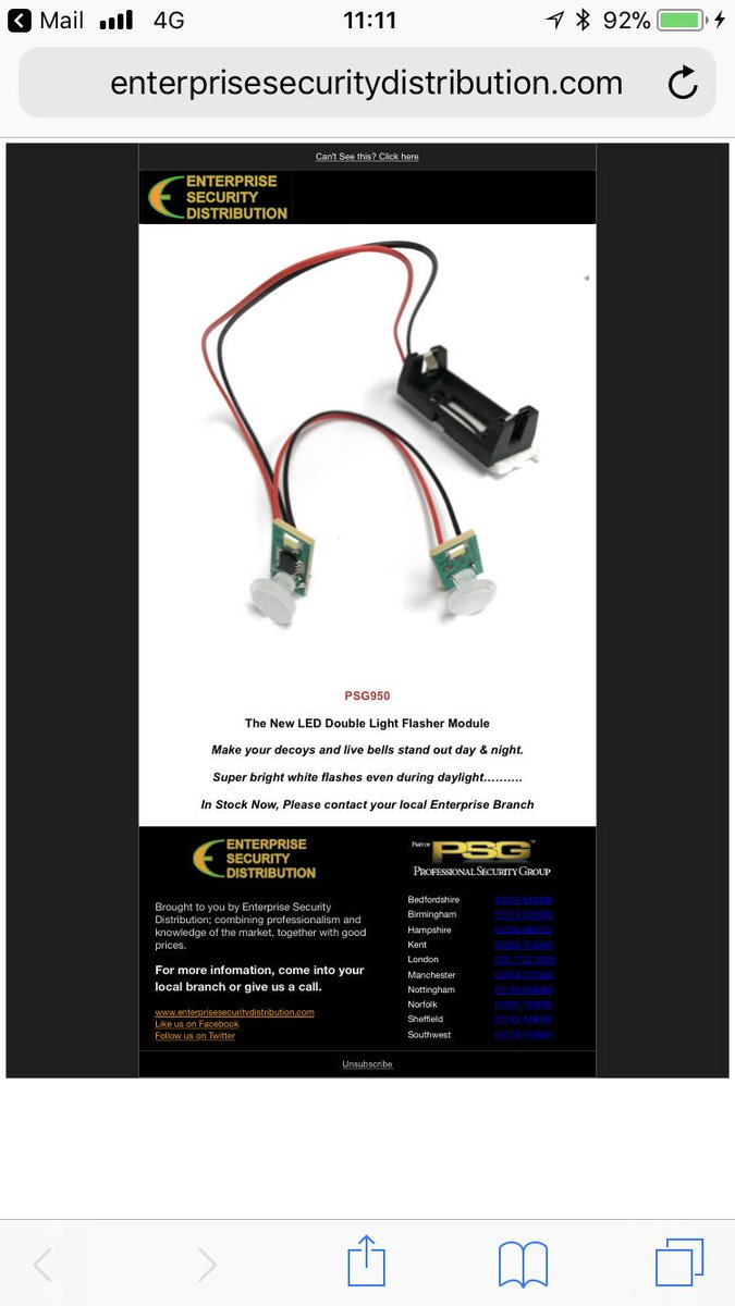 Have you seen our new Double light flasher module - I’ve two to give away! Like &amp; retweet and I’ll pick 2 winners... @PSG_Security @KarenESDSEC