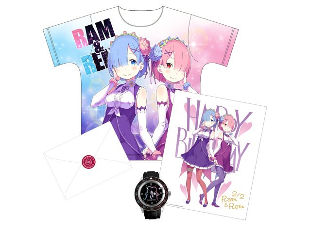 RT @marui_kansai_a: 【Re:ゼロから始めるラムとレムの誕生日生活2018