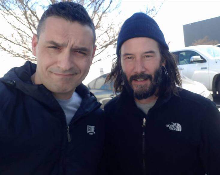 Jw3 is training😎
 #jw3 #keanu Reeves #jw2