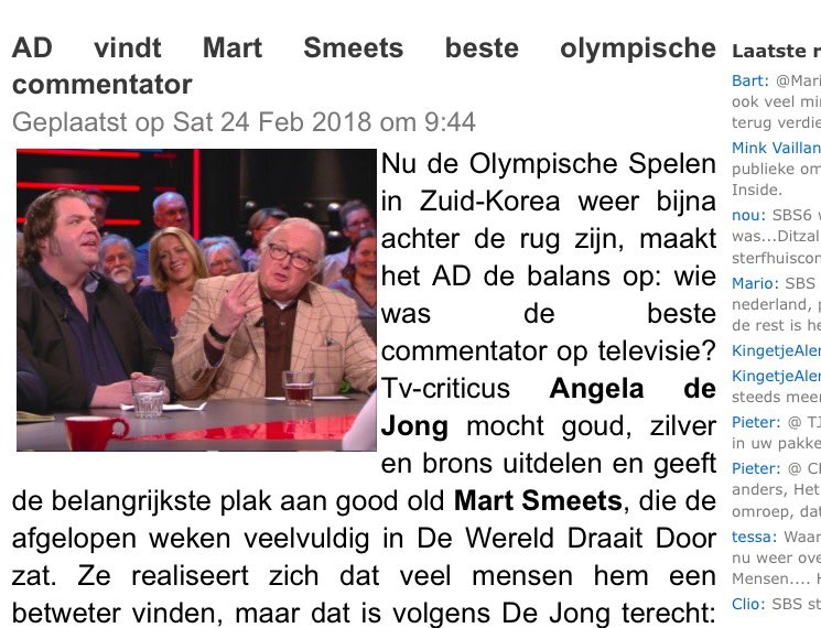 gerbenvandriel's tweet image. Daar moet ie wat mee doen #demart