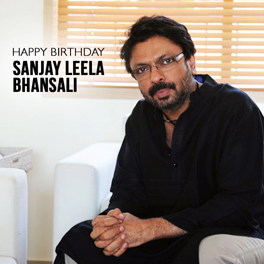 Here's wishing Padma Shree awardee and one of the most successful filmmaker in Indian Cinema, #SanjayLeelaBhansali a very happy birthday! May you keep inspiring everyone with your fine work and amazing films. 🎂

#HappyBirthdaySanjayLeelaBhansali #indianfilmmakers