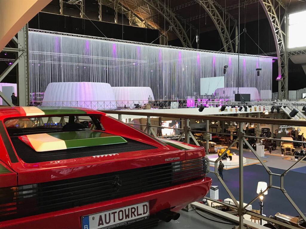 quickspacedomes's tweet image. At a beautiful location from Brussel  #Quickspace #autoworld #eventprof #bayer