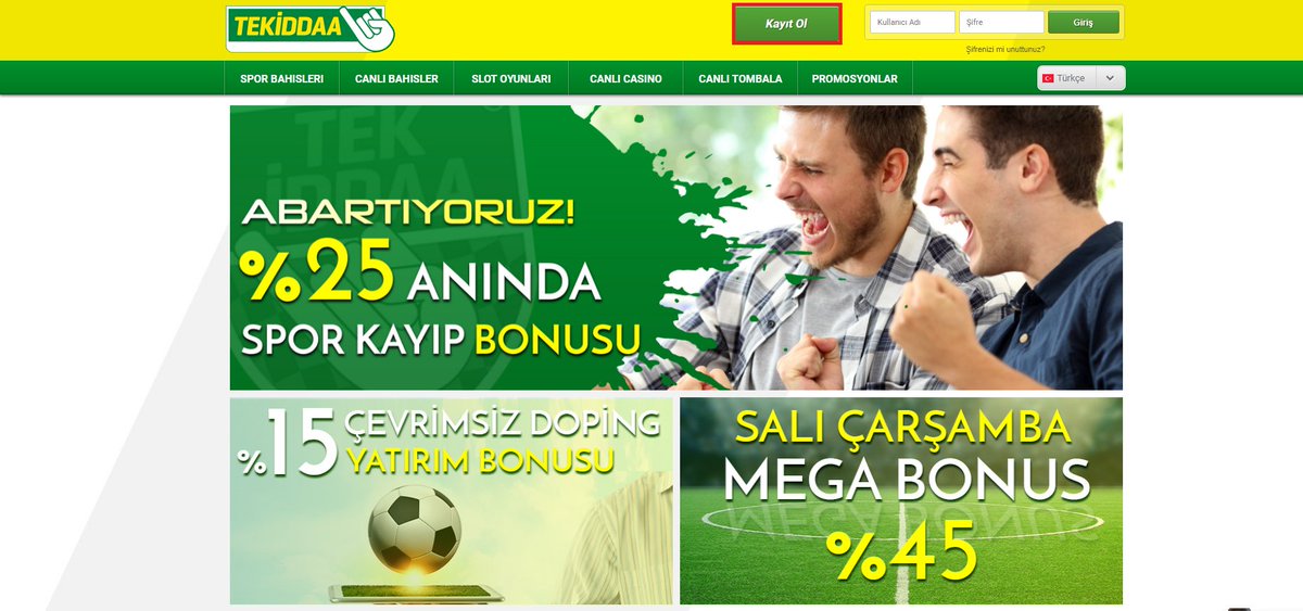 ÇEVRİM ŞARTSIZ 15 TL DENEME BONUSU ORAN,BELGE,YATIRIM ZORUNLULUĞU YOK!!!
tekidda1.com
#Cumartesi  #Türkiye #BeniAffetBebeğimHaleKır #KaranlığaKarsıHalkevleriVar #Fenerbahce #Galatasaray #Besiktas  #Trabzonspor  #Basaksehir #Kayserispor #sivasspor #izmir #İstanbul #Urfa