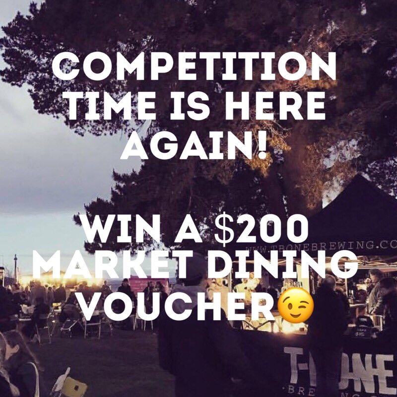 hobarttwilight's tweet photo. WIN A $200 DINING VOUCHER for you and three others! Head over to our Facebook page for entry details and T&amp;Cs https://t.co/9KHYAGDxj7 

#hobarttwilightmarket #hobart #harcourtshobart #hobartmarkets https://t.co/jDQ0ezzbsQ