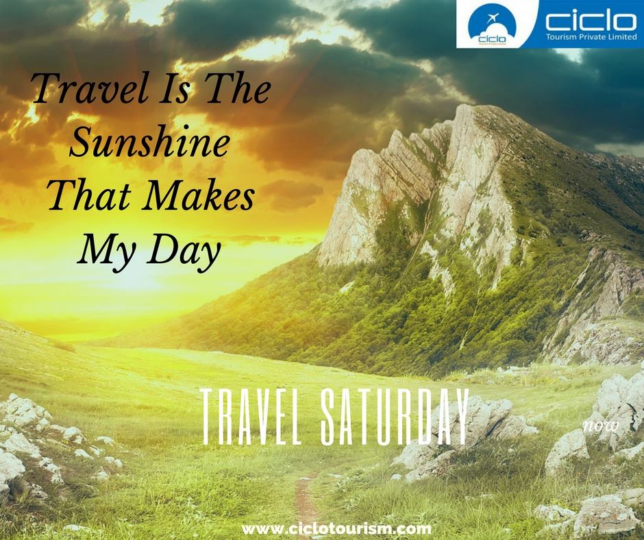 Travelling is good for the soul. Never a dull moment in the works of travel! Today is #TravelSaturday! 
.
.
.
#TravelVibes #TravelZone #TravelFeed #CicloTourism #TravelAwesome #BeautifulDestinations #TravelPostive #TravelStateofMind #TravelFlow #ExploreTheWorld #TravelAgentLife