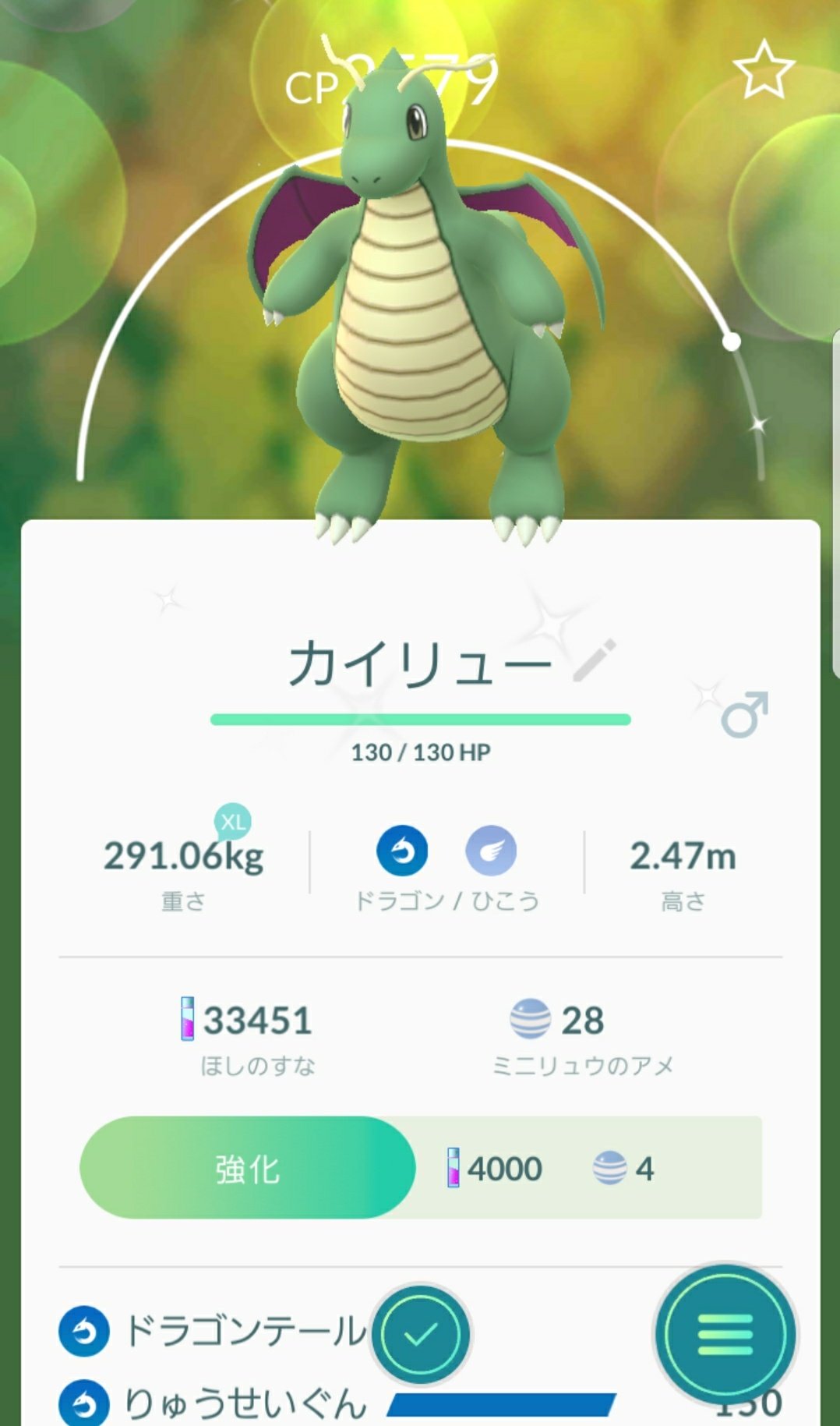 櫻井勝海 ミニリュウ大量発生だったからポケモンgoをやってきたんだけど 色違いのピンクのミニリュウをゲットしたよ 進化させてハクリューにしてもピンクだったのに カイリューにしたらグリーンだった 笑 櫻井勝海 エーライツ カツミ 小5 ポケモン