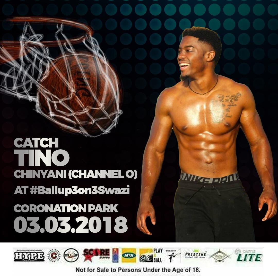 brownskinnono's tweet photo. #CastleLiteUnlocks 
#PristineWater
#ScoreEnergy 
#SwaziMTN 
#ClicksMedia
Presents..
#BallUp3On3Swazi 

Catch The Cappuccino flavoured @Tino_Chinyani09 as your MC. https://t.co/y2Nv4RnrPy