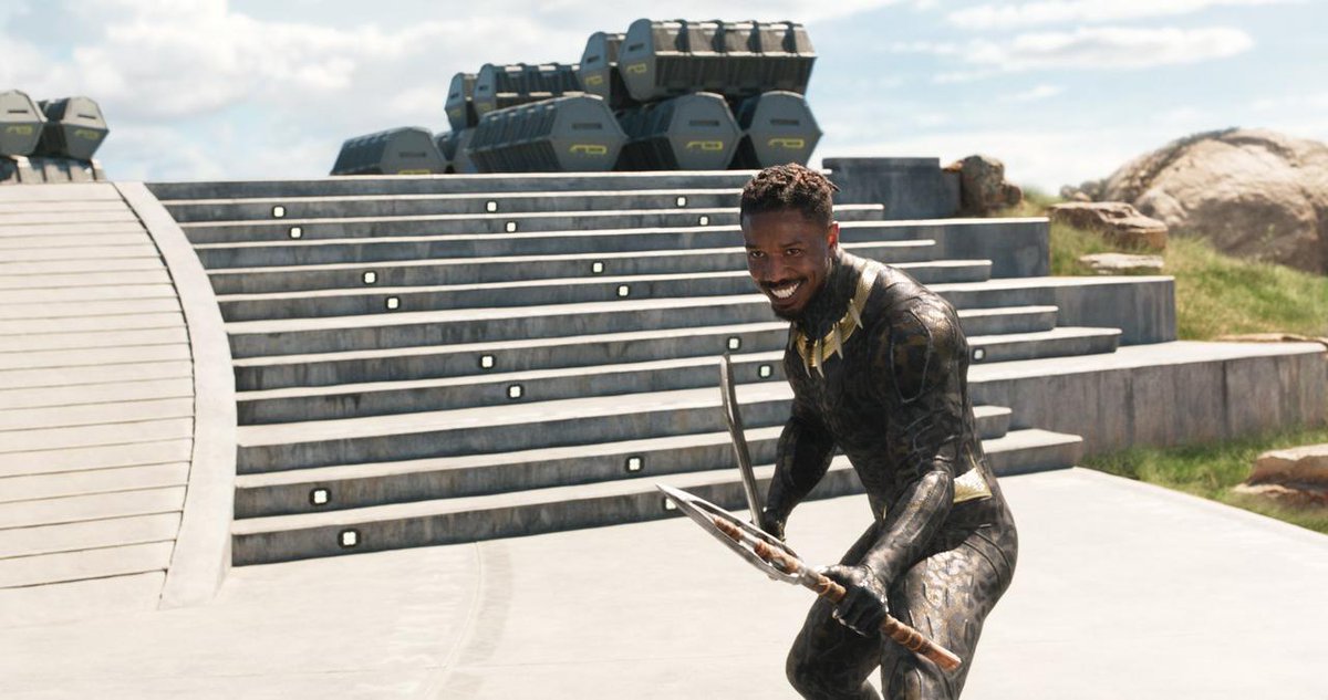 “If I was a good guy, this movie wouldn’t be fun.” #Killmonger  #BlackPanther