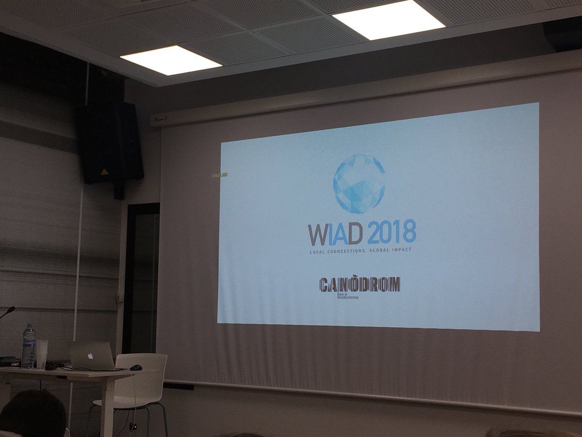 MitchBcn's tweet photo. Arranca el World IA Day aquí en Barcelona  @WIADBarcelona 
#WIAD18 #ux #uxdesign #IA https://t.co/210qBMGFam