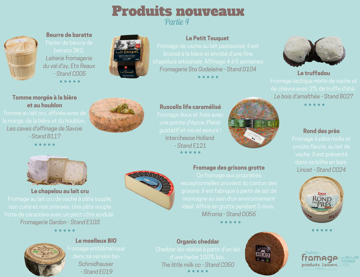 SalonduFromage's tweet photo. A la veille du #salondufromage 2018, on continue de vous présenter les nouveaux produits. RDV dès demain pour découvrir les tendances fromagères ! https://t.co/rLbVmASFs0