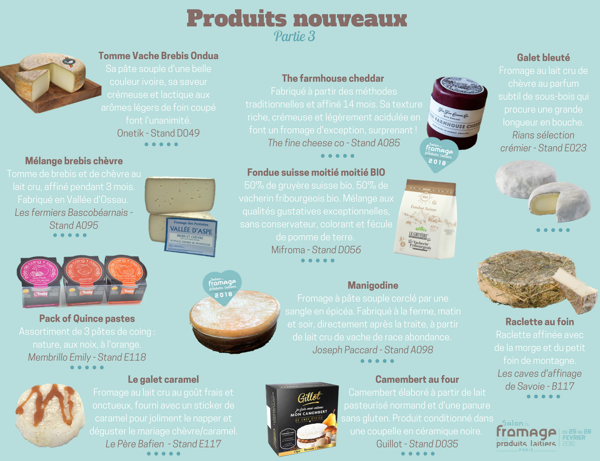 SalonduFromage's tweet photo. A la veille du #salondufromage 2018, on continue de vous présenter les nouveaux produits. RDV dès demain pour découvrir les tendances fromagères ! https://t.co/rLbVmASFs0