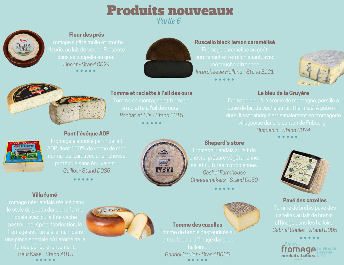SalonduFromage's tweet photo. A la veille du #salondufromage 2018, on continue de vous présenter les nouveaux produits. RDV dès demain pour découvrir les tendances fromagères ! https://t.co/rLbVmASFs0