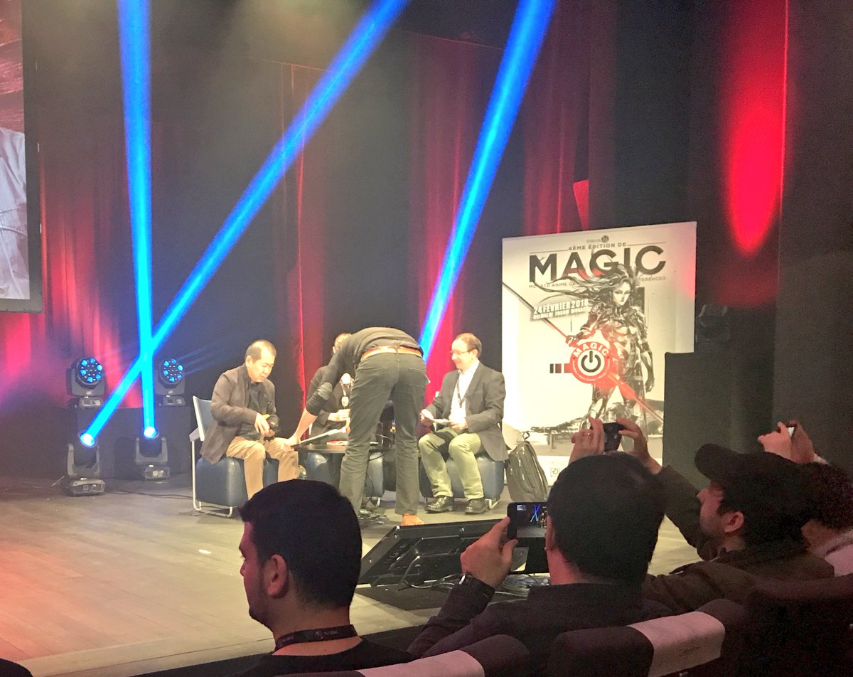 ShenmueMasterFR's tweet image. La conférence Shenmue commence 😱 #MAGIC2018