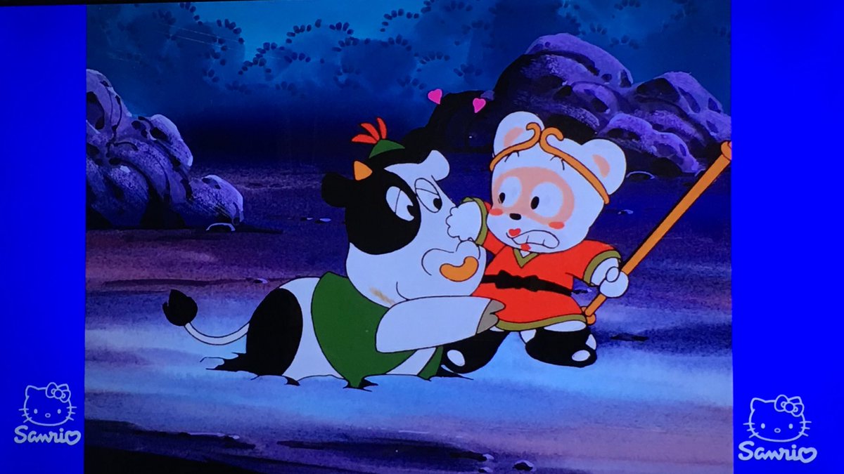 ヤング Twitter પર 80年代のサンリオ世界名作劇場に どんじゃらほい の牛がゲスト出演してたけど 130の妻をもつ関西弁の淫獣役でかなり厳しかった