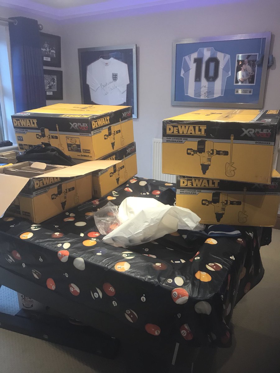 New toys for the lads!