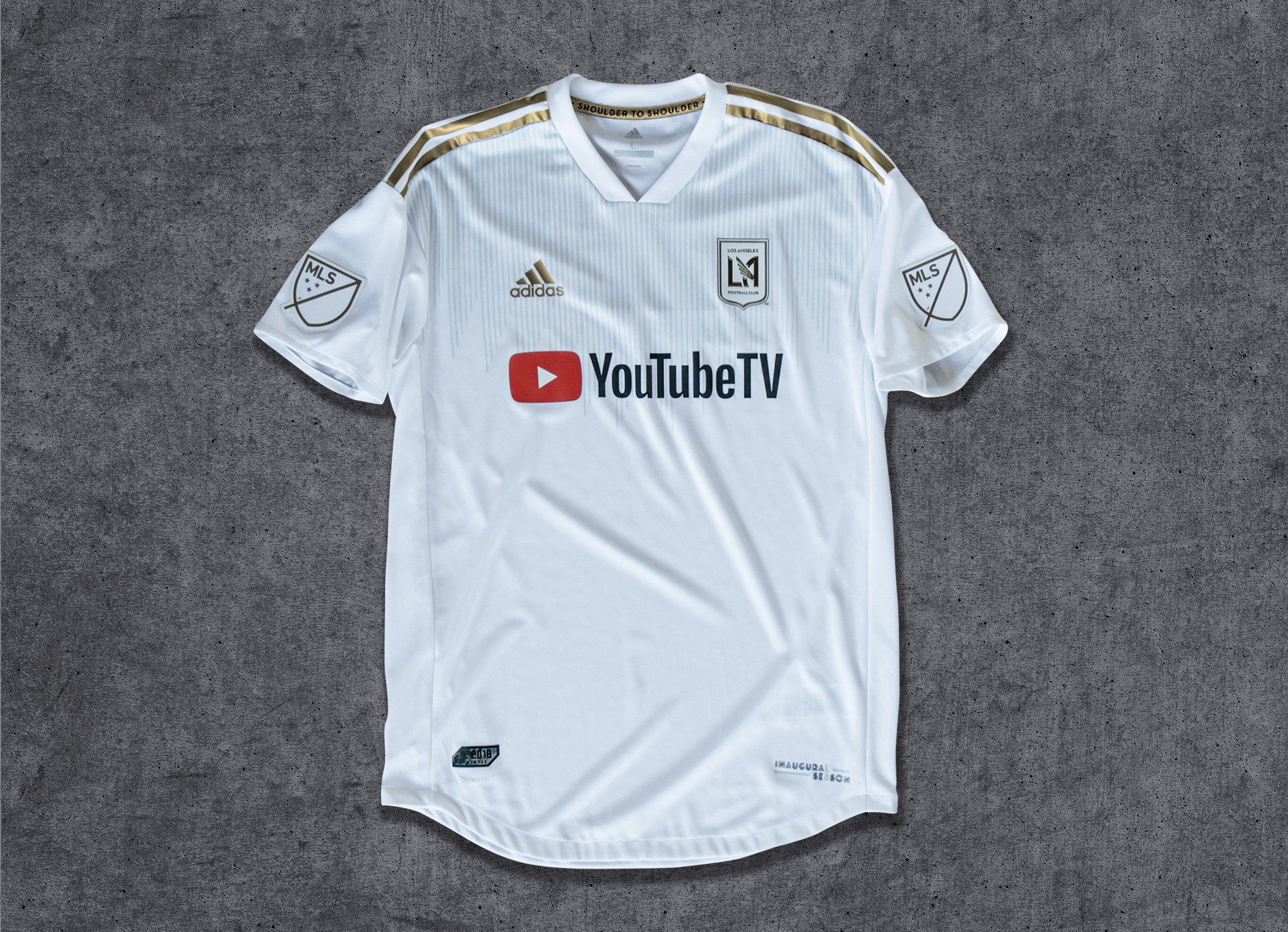 white lafc jersey