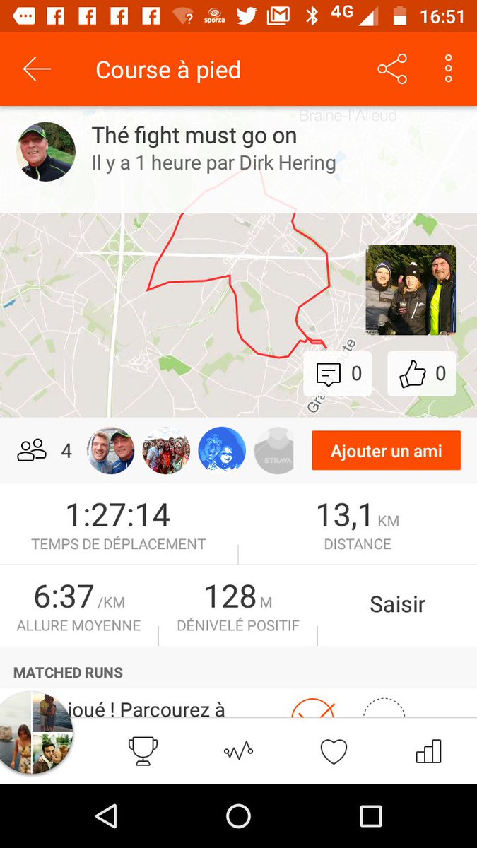 TheSkyDirk's tweet photo. Il y a six mois, jour pour jour, on m'annonçait que j'avais le cancer. Aujourd'hui, nous avons fêté ça! https://t.co/ifYdD2SiuO