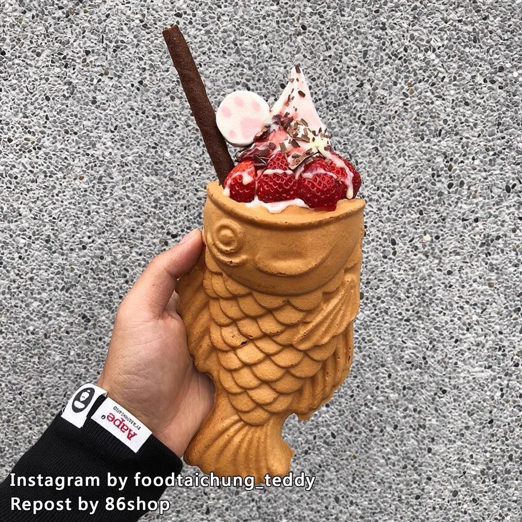 ちょっと食べてみたいかも？台湾で流行っているたい焼きが斜め上ｗｗｗ