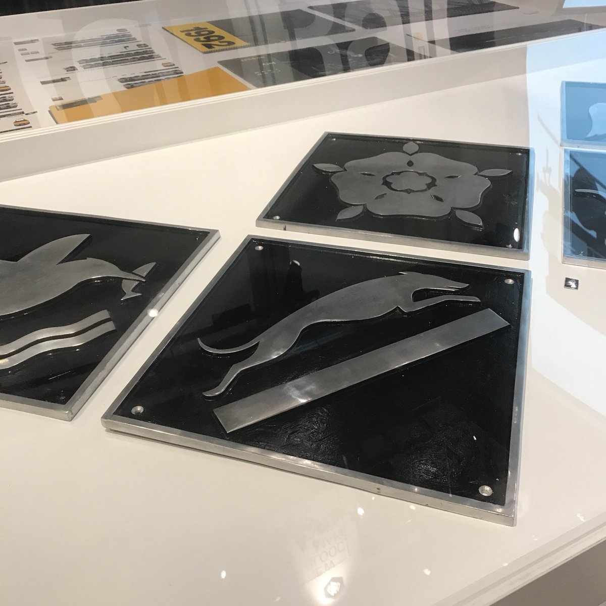 ghost_signs's tweet image. #Willesden depot plate at #DesignforRail @dandad