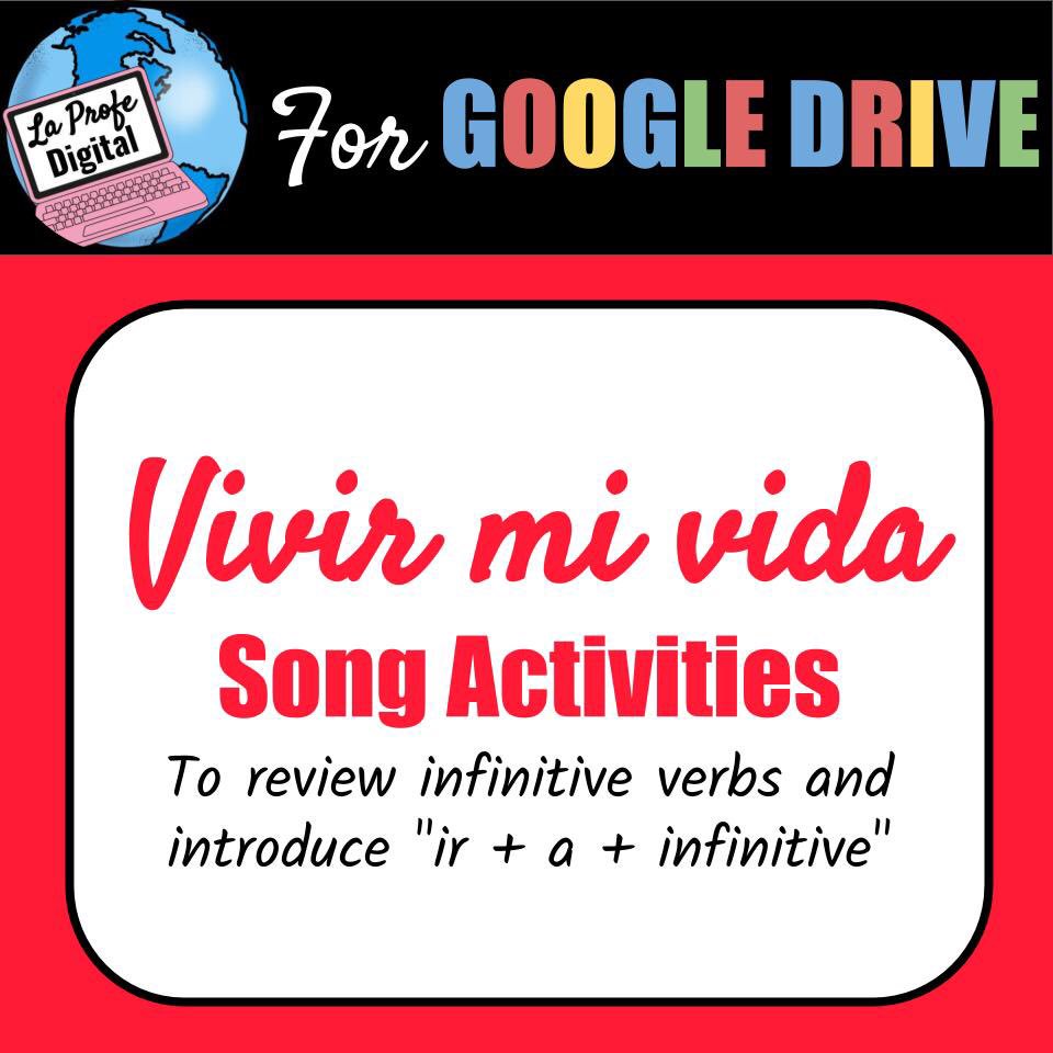 laprofe_digital's tweet photo. Music is one of my fav teaching tools. I've loved using this song in Span 1 for years - now digital resources are ready! #authres #vivirmivida https://t.co/FwAHypmLcG https://t.co/BGNXPSpLYx