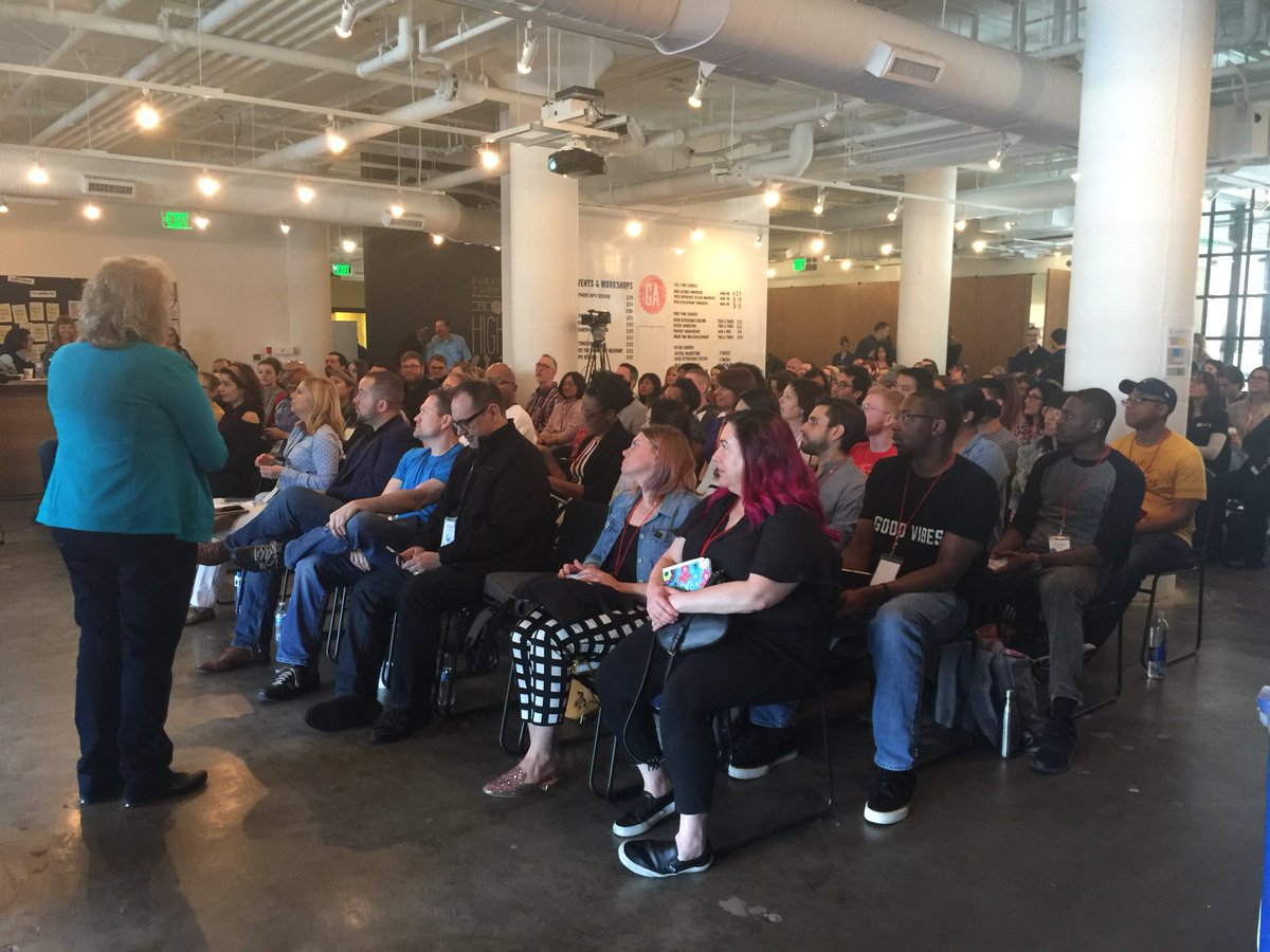 anthonydpaul's tweet image. Full house at @WIADATL #wiadatl #WIAD2018