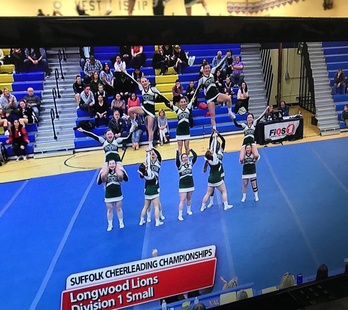 <a href="/LongwoodVCheer/">LVC</a> was amazing here at the <a href="/SectionXICheer/">Section XI Cheer</a> Championships! <a href="/FiOS1News_LI/">FiOS1 Long Island</a>